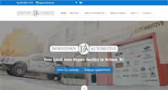 Desktop Screenshot of downtownautonelson.com